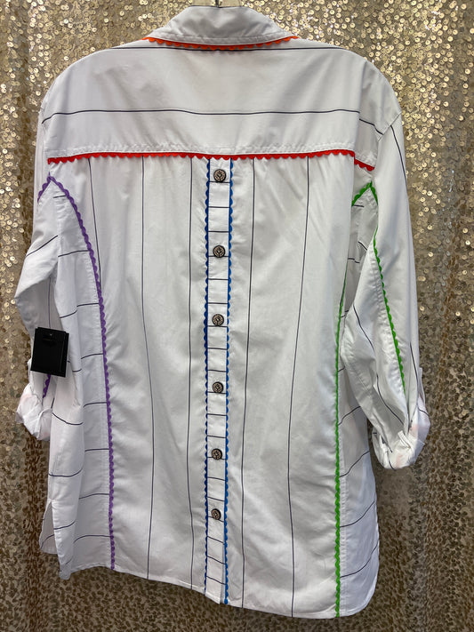 JM STRIPE RICK/RACK TRIM MULTI COLOR