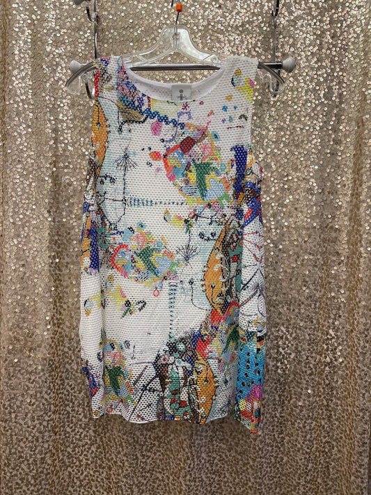 IN POP OF COLOR SLEEVELESS TOP