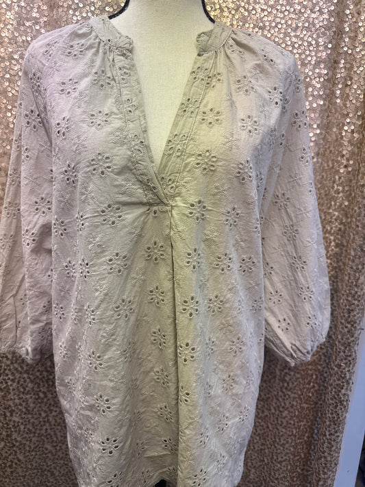 SD PEARL OPEN NECK TOP