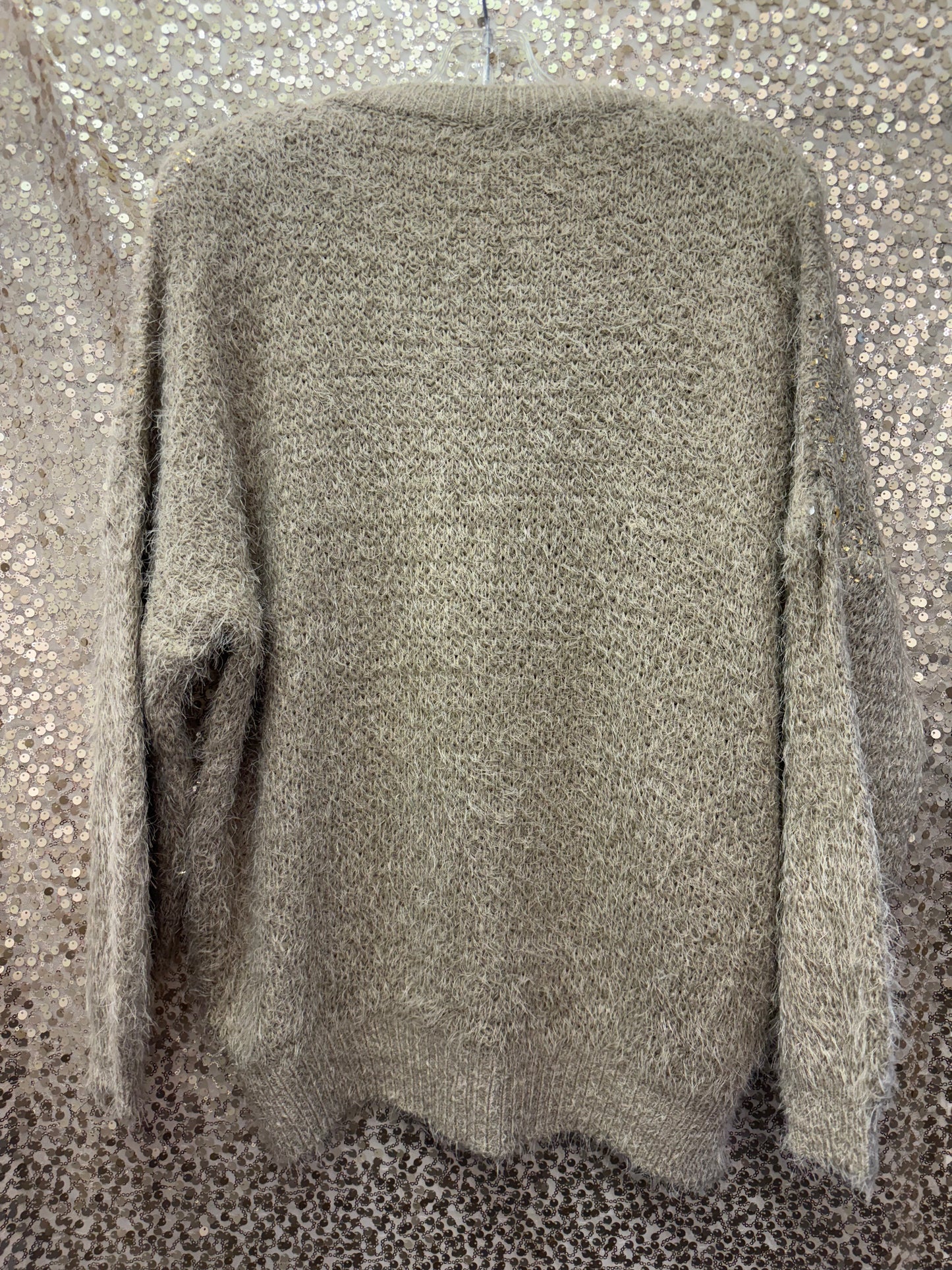 LM SHIMMER SWEATER OS