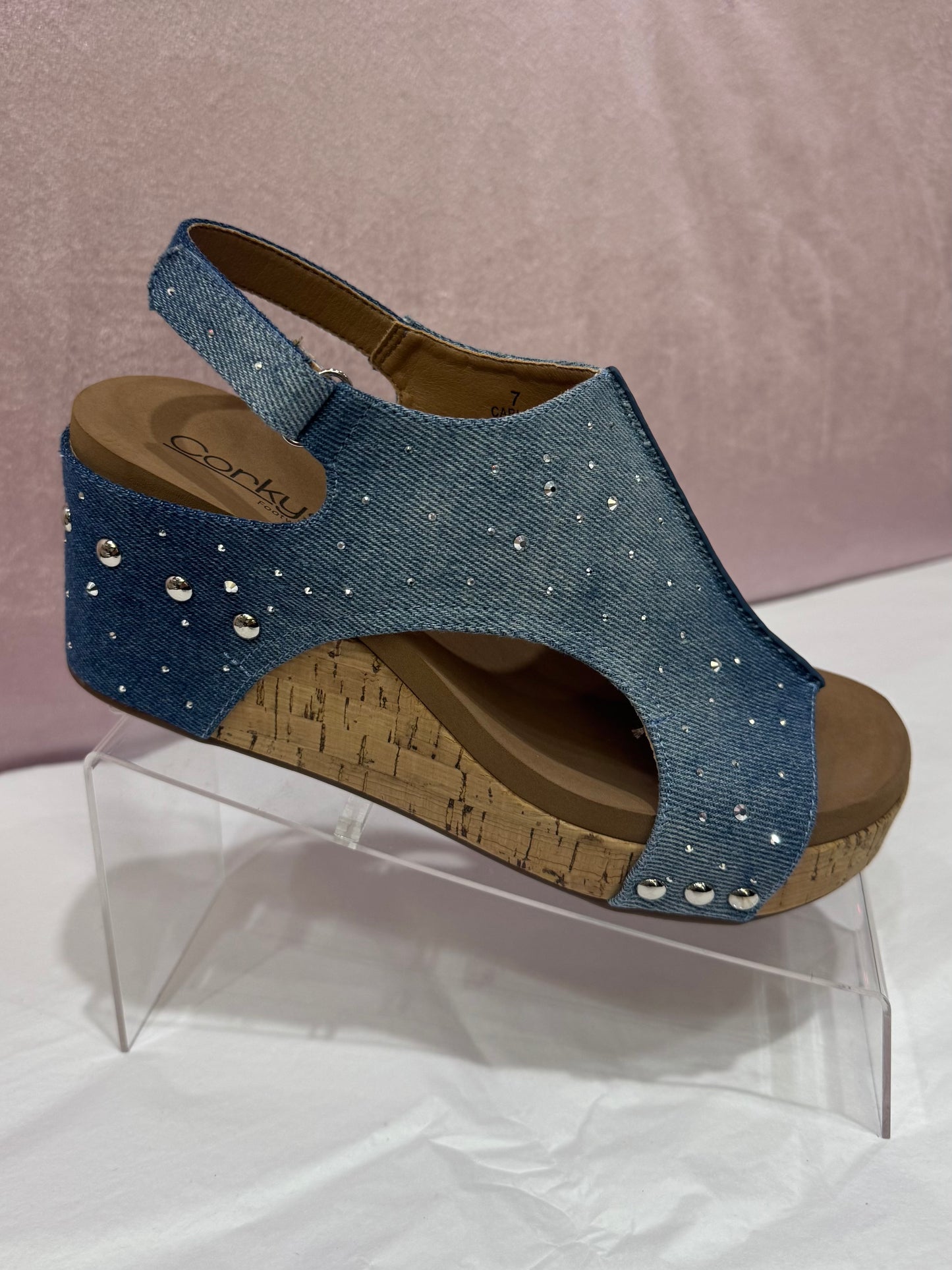 CORKY'S CARLEY WEDGE SANDALS