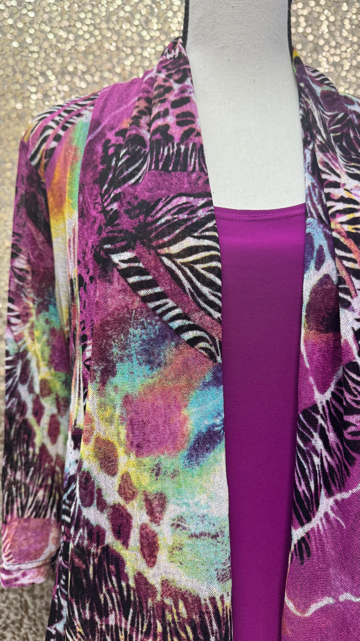 CREATIONS CARDIGAN AND TANK TOP SETS