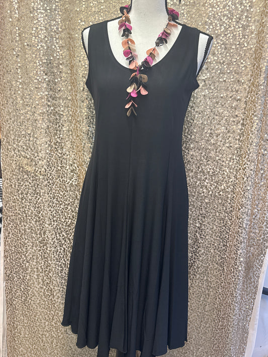 CREATIONS BASIC TANK DRESS W/PLEATS
