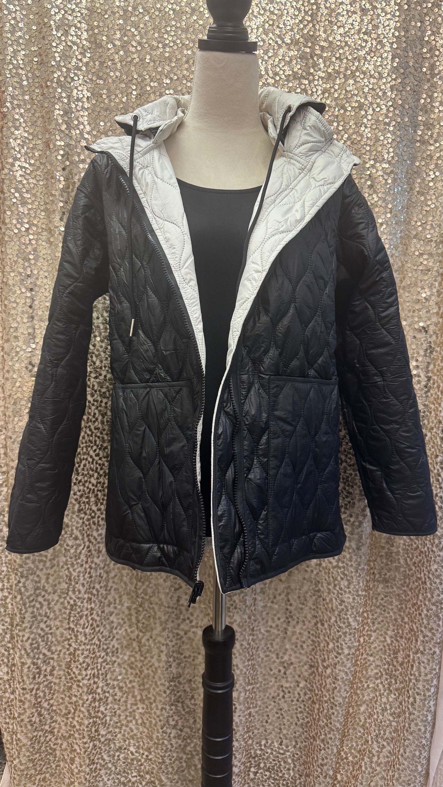CREATIONS REVERSIBLE PARCHMENT JACKET