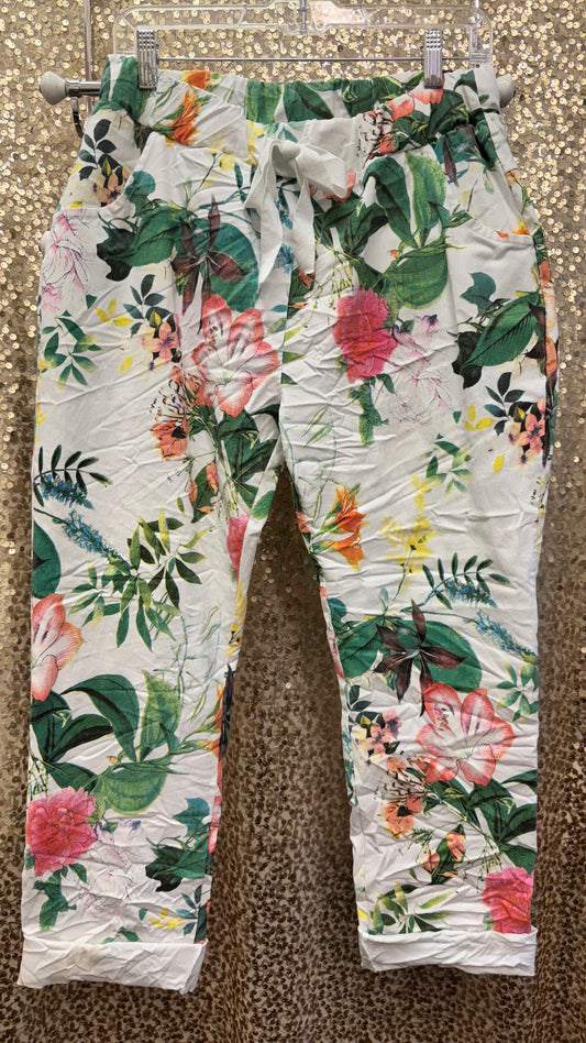 LM FLOWER PRINT JEGGING