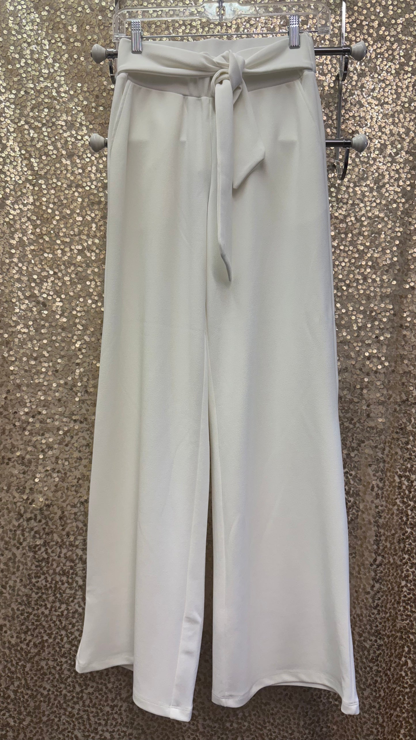 ORLY WIDE-LEG PANT WITH WAIST TIE