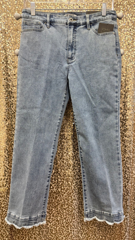 JM SCALLOP HEM JEANS