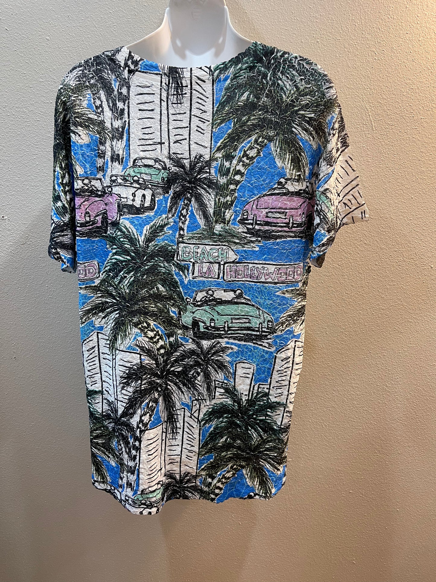 INOAH V-NECK CRINKLE TOP
