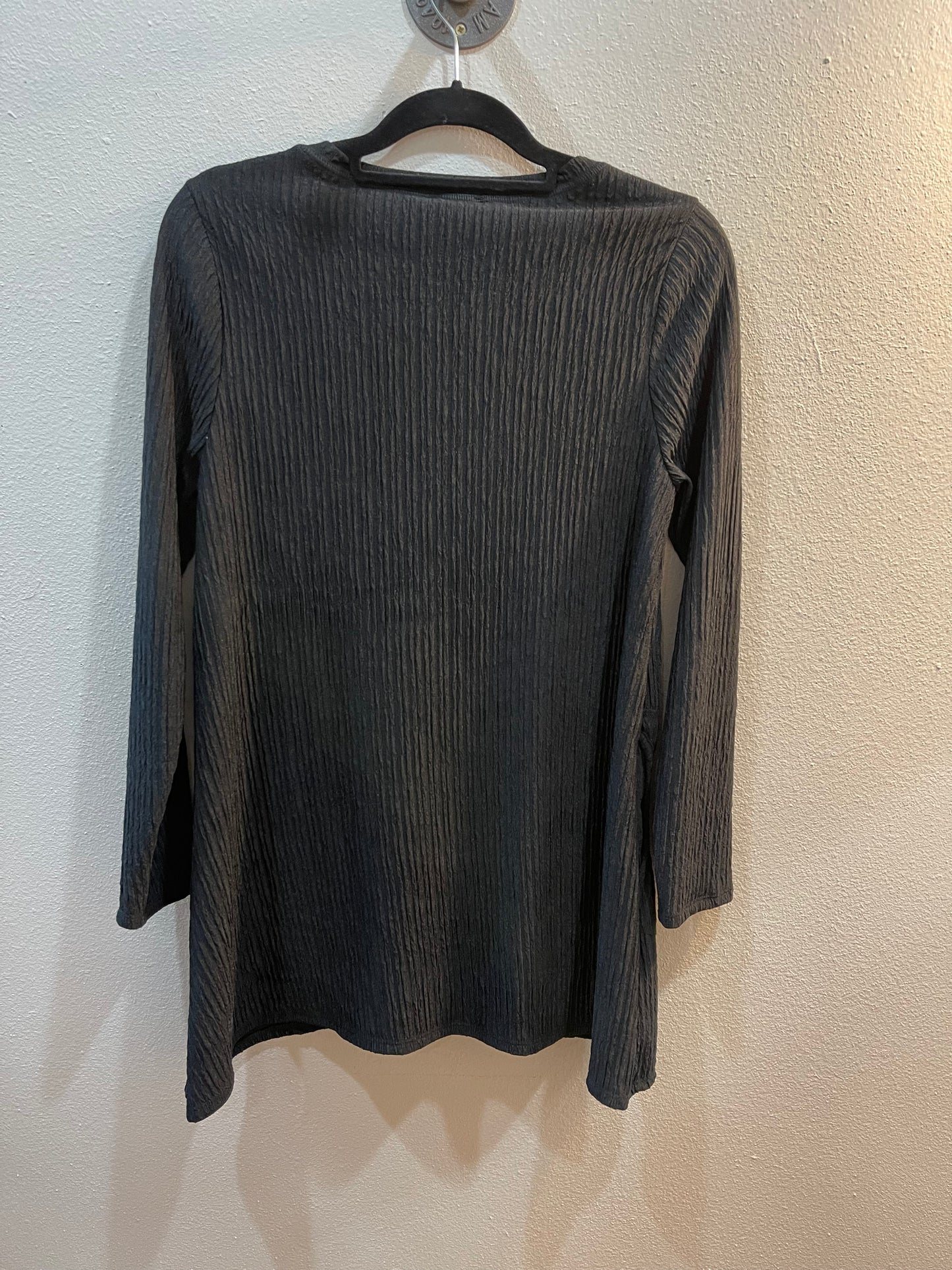 INOAH LONG SLEEVE BLACK SHARK BITE TUNIC