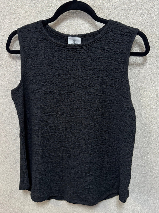 INOAH BLACK CREW NECK TANK
