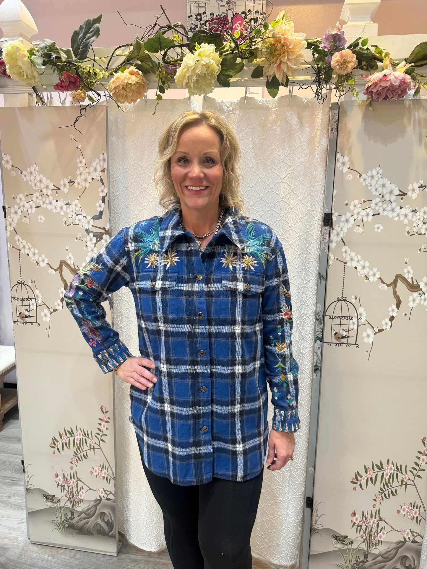 Gabriella Plaid Oversized Shacket