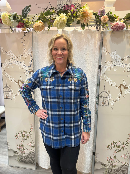 Gabriella Plaid Oversized Shacket