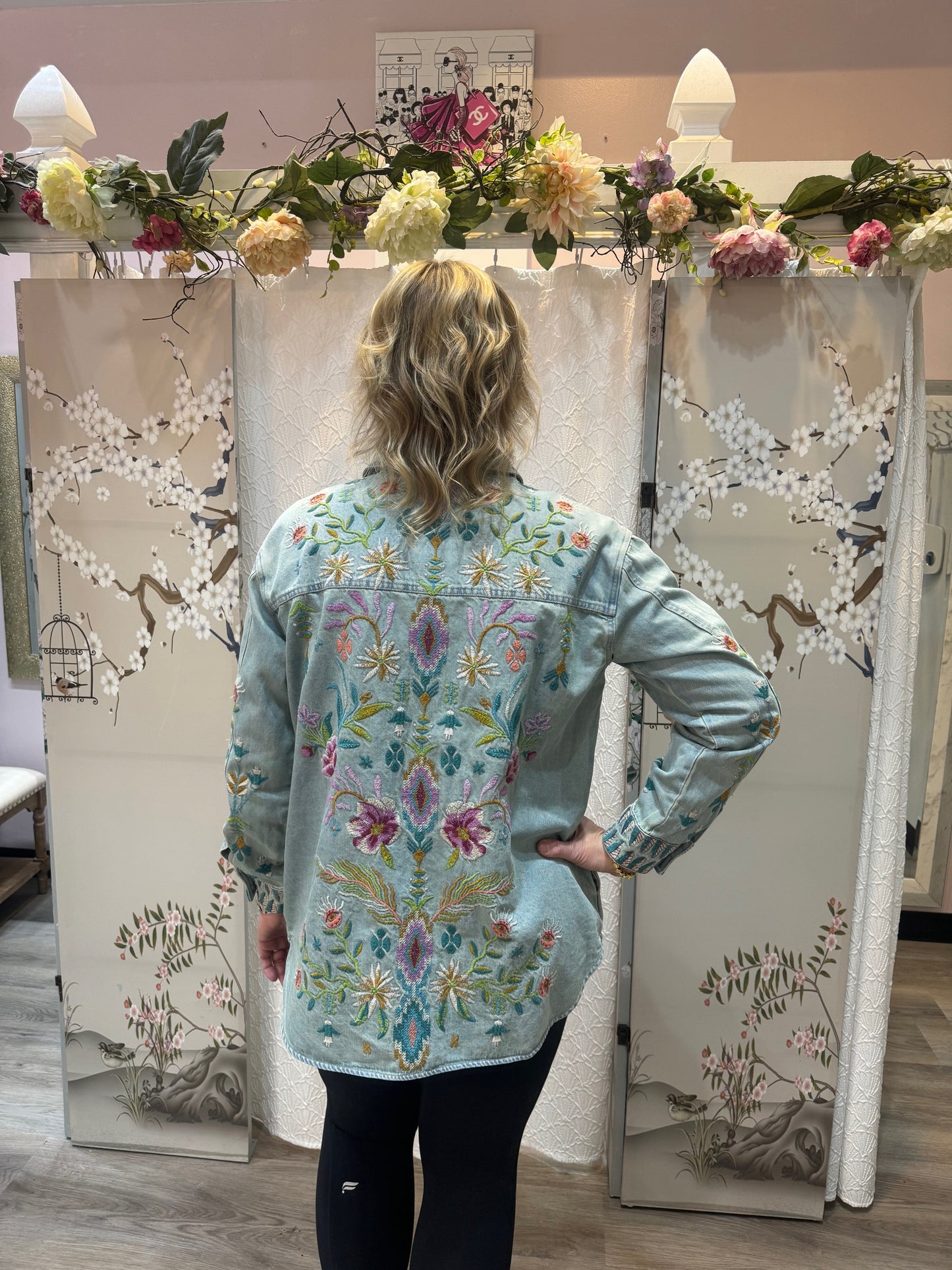 Gabriella Denim Oversized Jacket