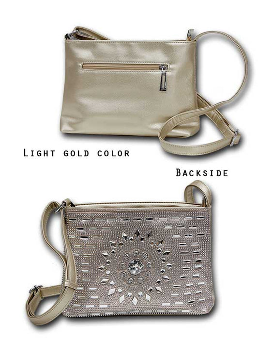 PETRA 2 JEWELED CROSSBODY