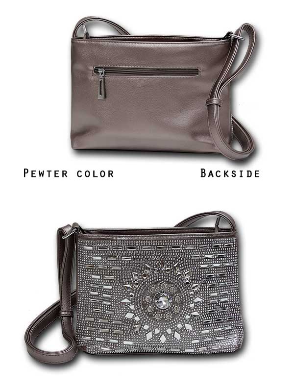 PETRA 2 JEWELED CROSSBODY