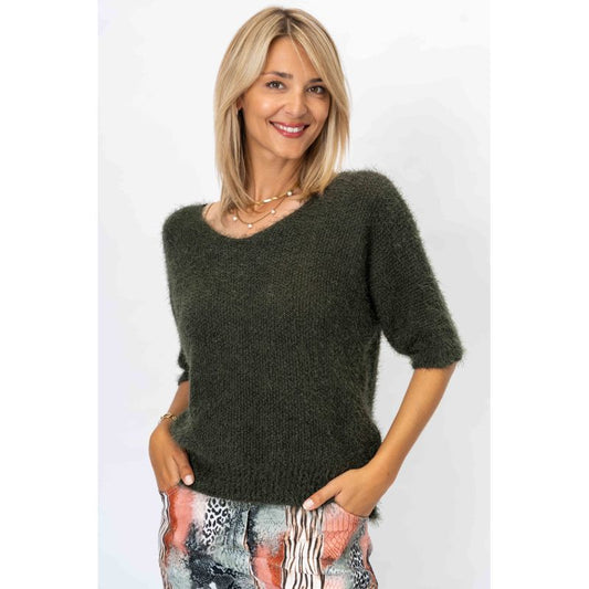 LM FLUFFY KNIT SWEATER