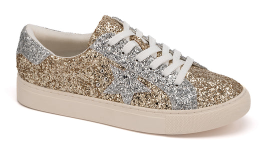 CORKY'S SUPERNOVA GOLD/SILVER TENNIS SHOE