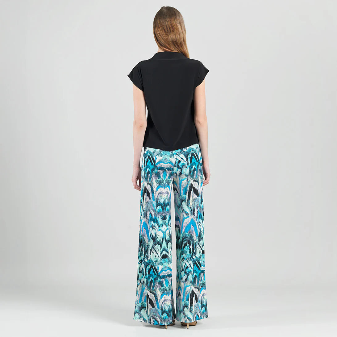CSW DRAPE NECK TOP W/ LOOP