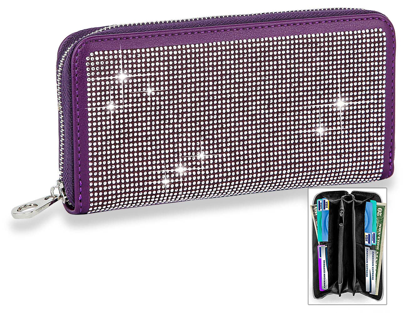Dazzling Accordion Wallet