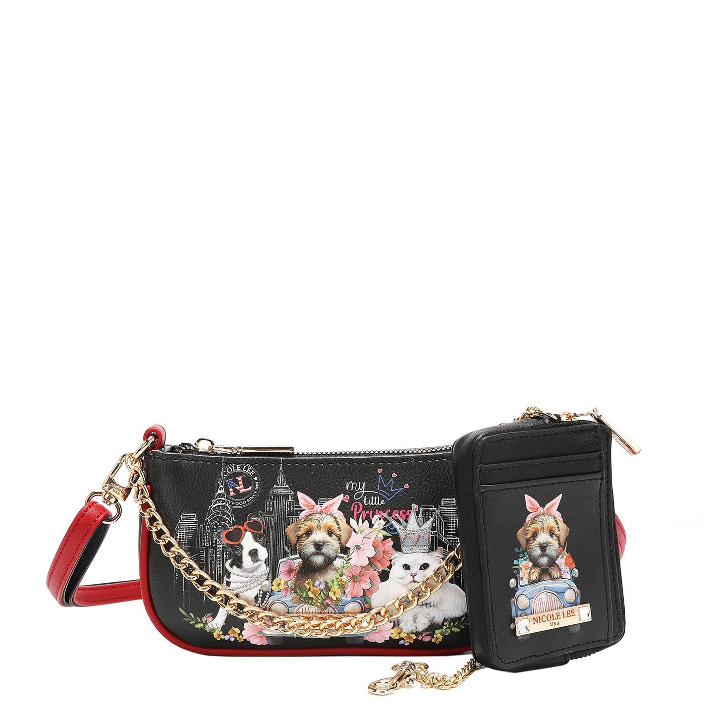 NICOLE LEE 2 PIECE GIFT SET (Crossbody & Wallet)