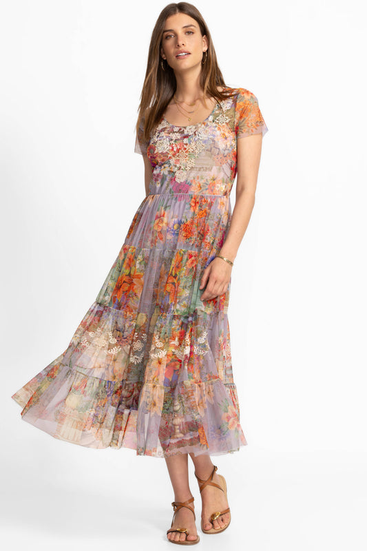 JW YASMINE MESH DRESS