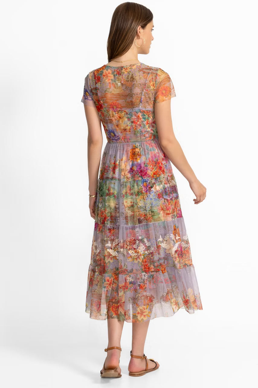 JW YASMINE MESH DRESS