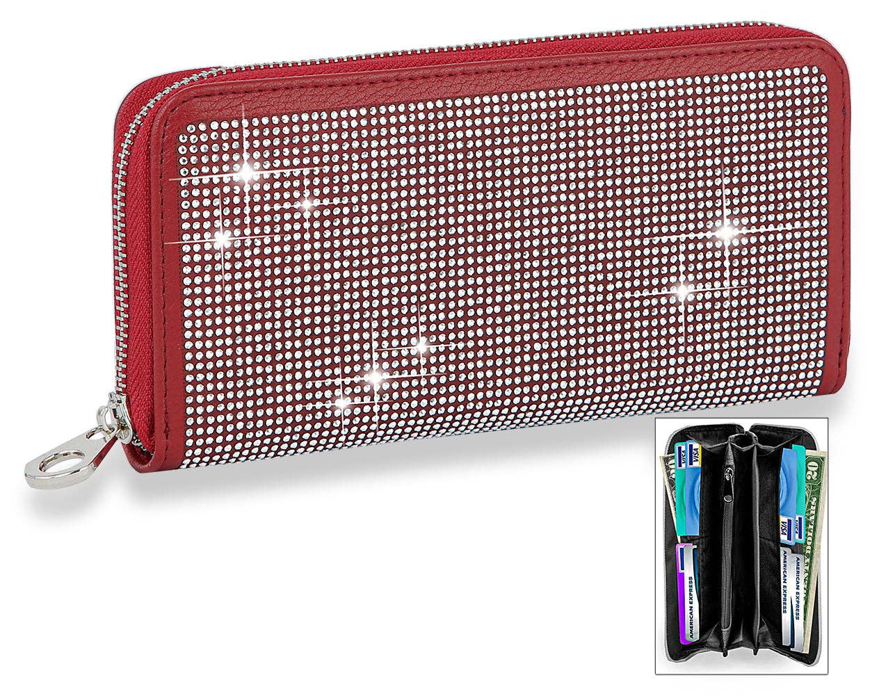 Dazzling Accordion Wallet