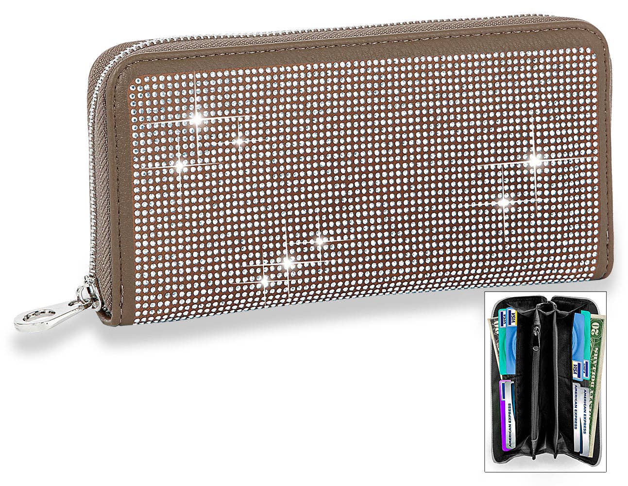 Dazzling Accordion Wallet