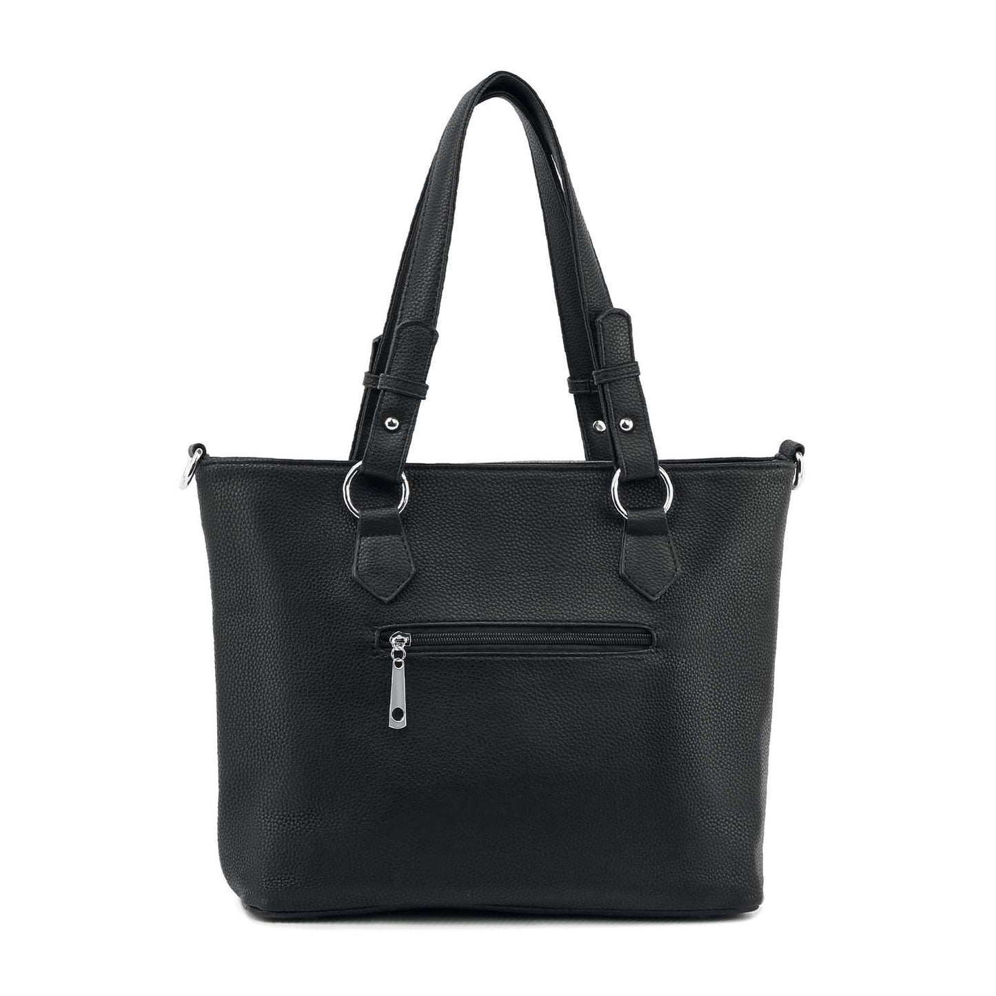 Modern Flag Rhinestone Design Shopper Tote