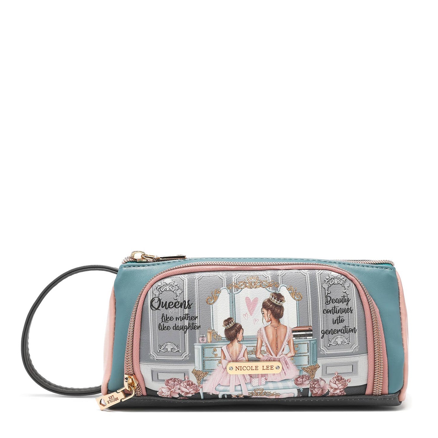 NICOLE LEE COSMETIC ZIP POUCH