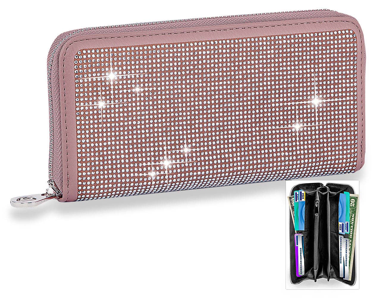 Dazzling Accordion Wallet