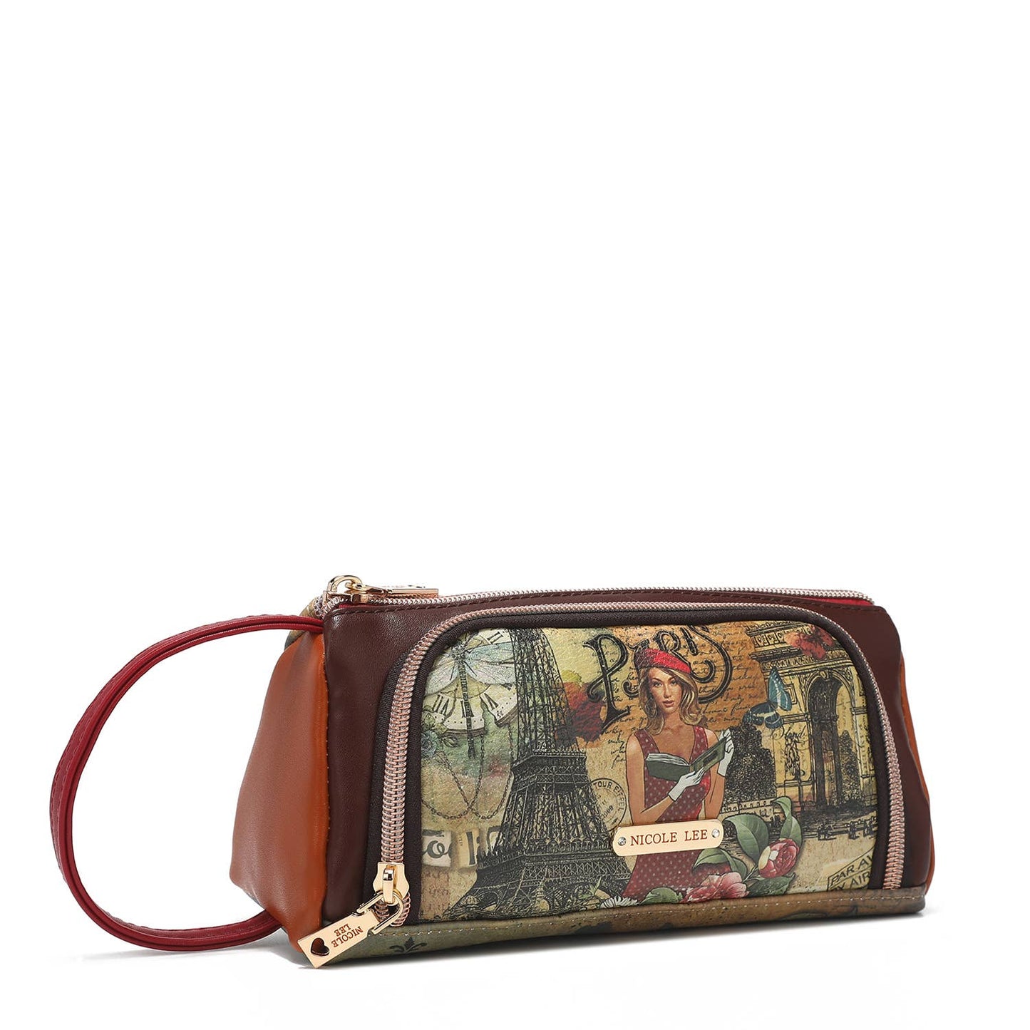 NICOLE LEE COSMETIC ZIP POUCH
