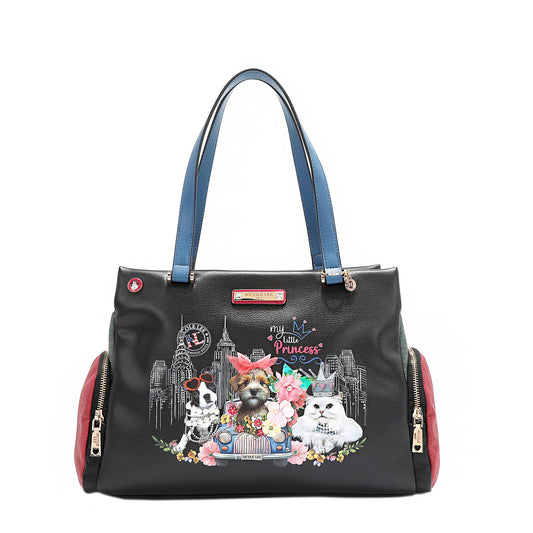 NICOLE LEE FAMILY YEARBOOK HANDBAG