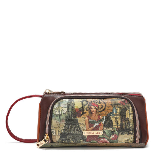 NICOLE LEE COSMETIC ZIP POUCH