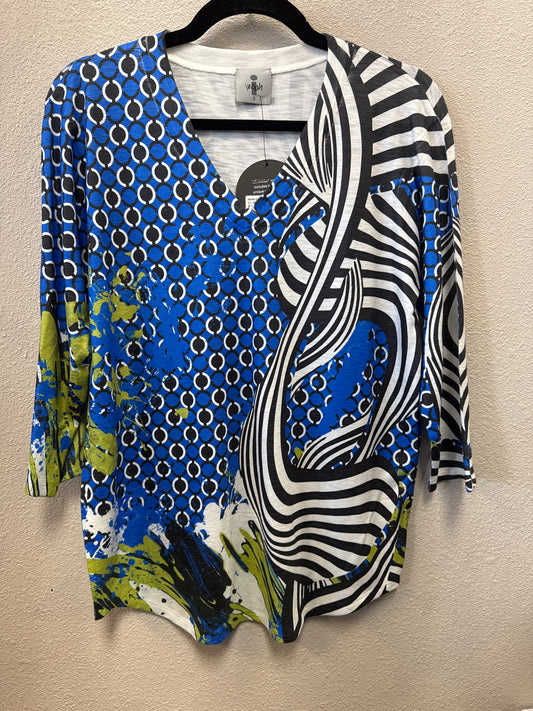 INOAH STREAM FLOW V-NECK 3/4 SLV